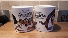 Vintage Promotional Snow White on Video Mugs Disney Kilncraft Made In England