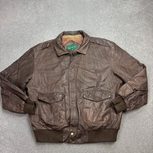 Leather flying jacket - leather, adult