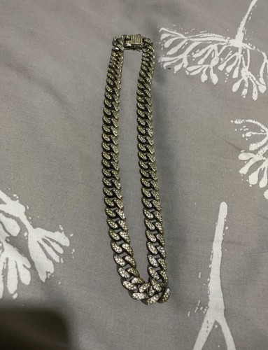 Iced cuban chain - chain, curb