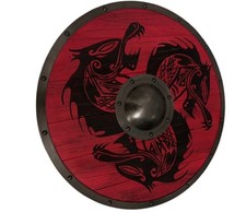 Viking Wooden Shield Handmade