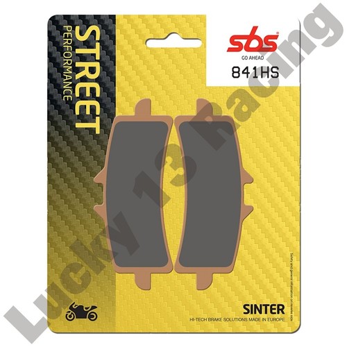 Sbs 841hs sintered front brake - 841hs,