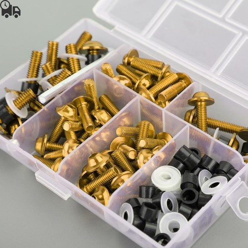 158pcs motorbike gold fastener - motorbike,