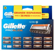 GILLETTE Proglide Lamette Da Barba, 14 Ricambi (Da 5 Lame) ORIGINALI NUOVI