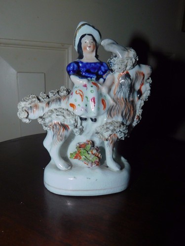 Antique staffordshire figurine - antique,