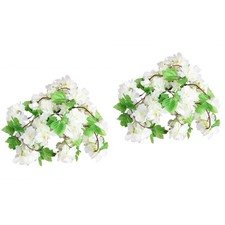  Set of 2 Wedding Party Decorations Flower Garlands Vines Floral for Arch