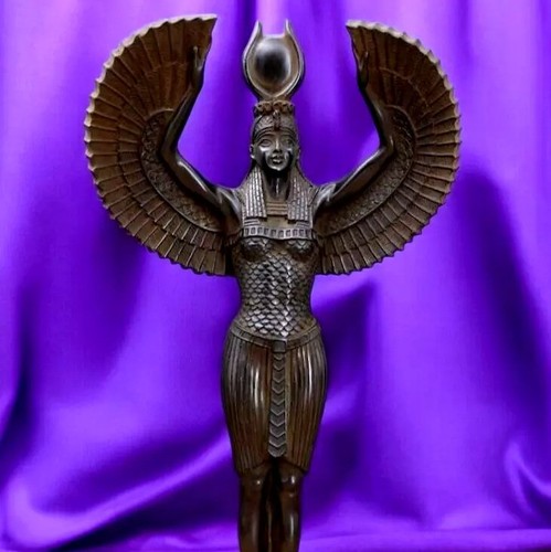 Authentic winged statue unique - statue,