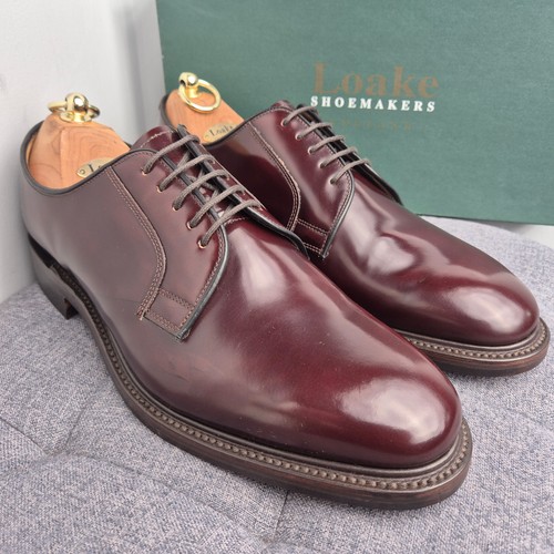 Loake 771t burgundy polished - loake,
