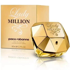 Lady Million Eau de Parfum 80ml Spray Brand New & Sealed Box