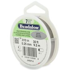 Beadalon 7 - Bead Wire 0.010" (0.25mm) Bright Colour