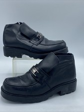 Kangol Black Leather Ankle