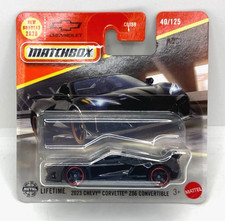 44227 MATCHBOX / MBX 2025 / 40/125 CHEVY CORVETTE Z06 CONVERTIBLE 2023 BLACK