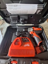 Milwaukee 12v drill driver  M12 C12- DD - 22C