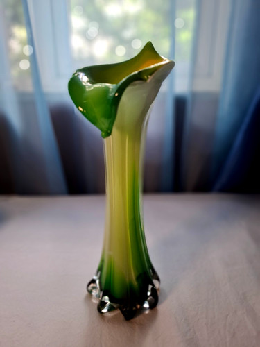 Vintage art glass jack - art,