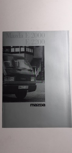 Mazda 2000 2200 brochure - 2000/e, (brochure