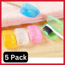 Toothbrush Head Covers Portable Travel Cap Case Brush Holder Multiple Colours UK