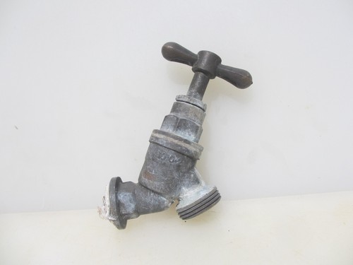 Vintage brass tap - tap, garden