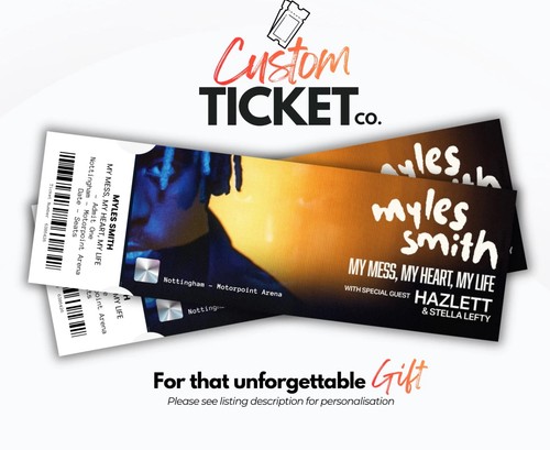 Myles smith concert ticket - smith,