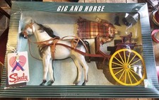 Vintage Sindy Pedigree Doll Gig & Horse Set 1980s Rare Highly Collectible 