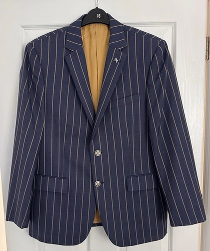 Gurteen blazer 42s blue - blue, gold