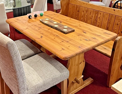 Solid pine refectory - pine,