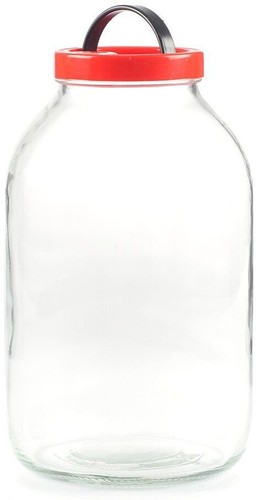 Large glass storage - glass, with