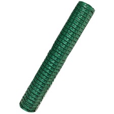 Plastic Safety Barrier Mesh Fencing Garden Fence 1m x 15m 90g/m² Green Multiuse
