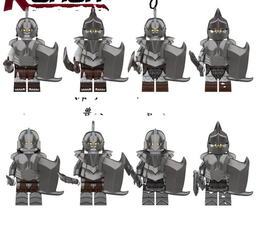 Set orc warriors uruk - of,