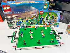 LEGO 3409 Championship Challenge Football Stadium – Complete Pitch + Box + Manua