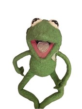 Fisher Price 1976 Kermit the Frog  Jim Henson Vintage plush soft toy 