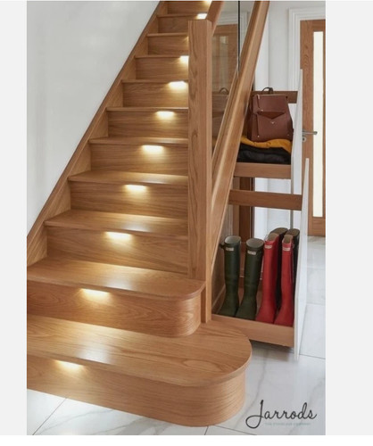 Oak right left bullnose - oak, or