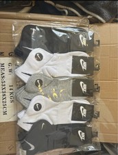 10x Pairs of Nike Socks Size