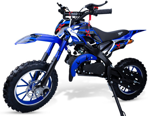 Dirt bike blue - mini, motorbike