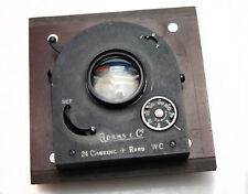 Ross 9 1/2" F11 Combinable Lens in Adams & Co Shutter With Board. (241mm)