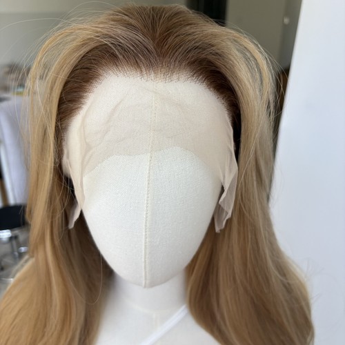Lace front wigs brown blonde - lace,