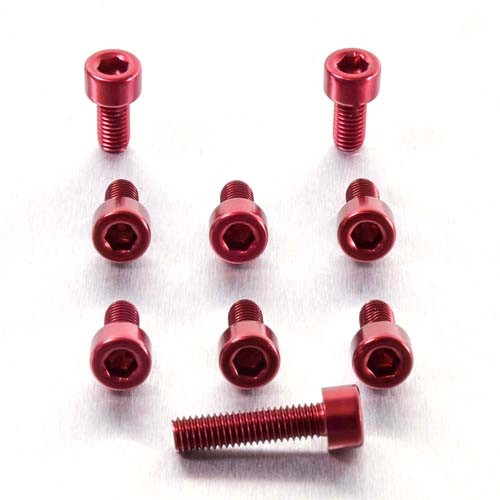 Aluminium fuel cap kit - aluminium, cagiva