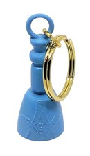MASONIC MAUL KEY-RING LIGHT BLUE Freemasons