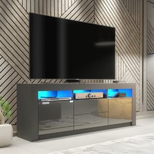 TV Stand 160cm Dark Grey Matt
