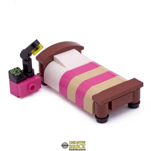 Single bed pink bedroom - pink,