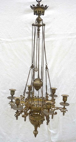 French gothic sanctuary - gothic, lamp