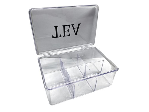 Transparent tea box - tea,