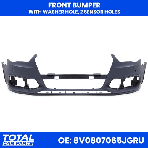 Primed front bumper with - front,