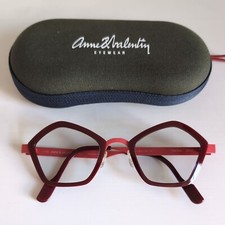 Anne et Valentin FAHAM Glasses 20B18 Red RRP £400+