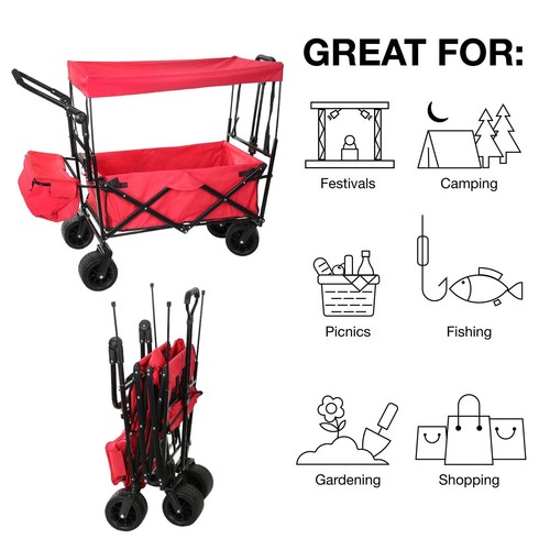Push pull wagon trolley - pull,