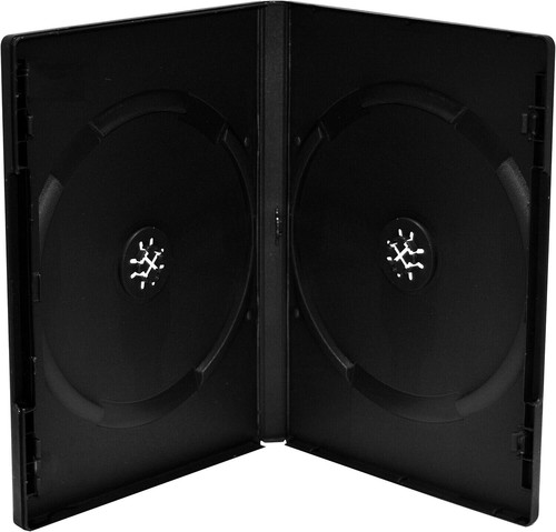 Double dvd case cases 14mm - case,