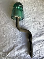 French Green Glass Pylon