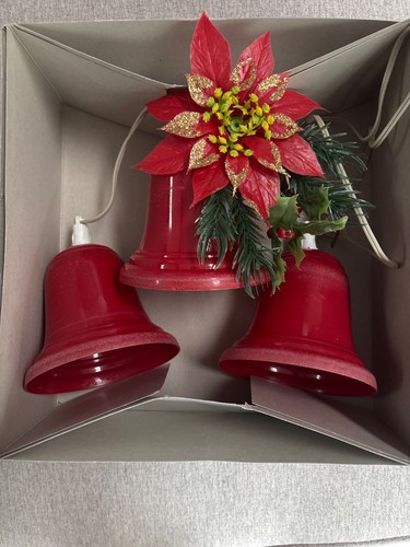 Vtg noma christmas bell - noma, string