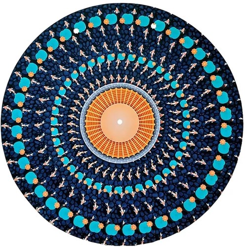 Record mat 12inch slip - record,
