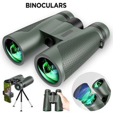 12x42 Binoculars Telescope Professional BAK4 Prism FMC Lens Bird Watching Hiking