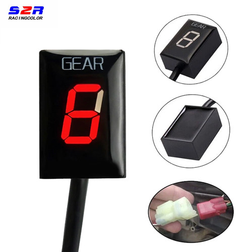 Motorcycle gear indicator - motorcycle, 1-6