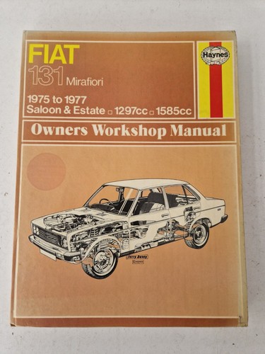 Fiat 131 mirafiori haynes - fiat,